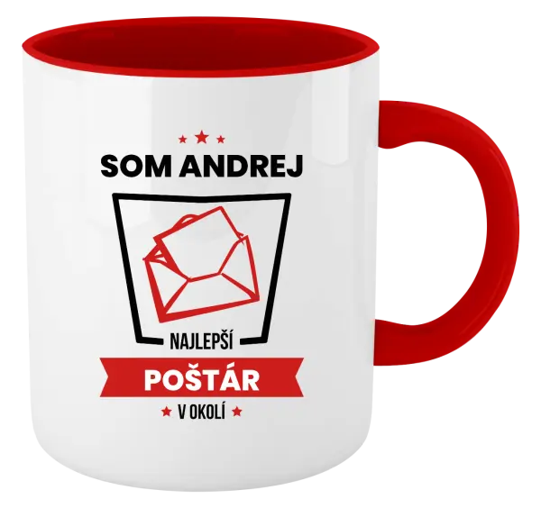 Hrnček  Najlepší v okolí - poštár