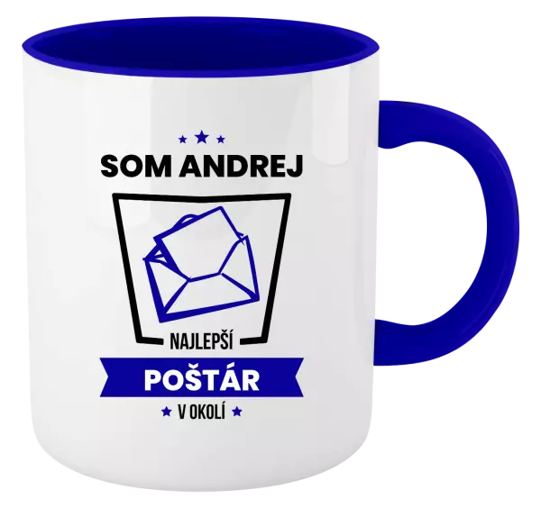 Hrnček  Najlepší v okolí - poštár