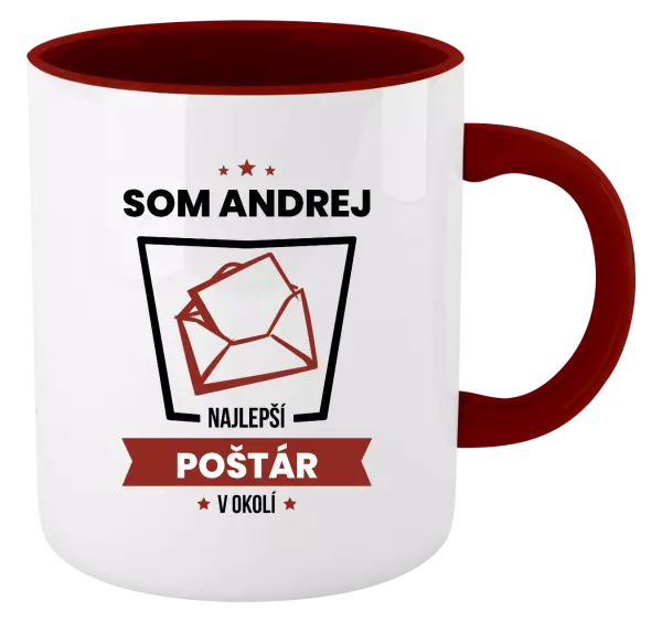 Hrnček  Najlepší v okolí - poštár