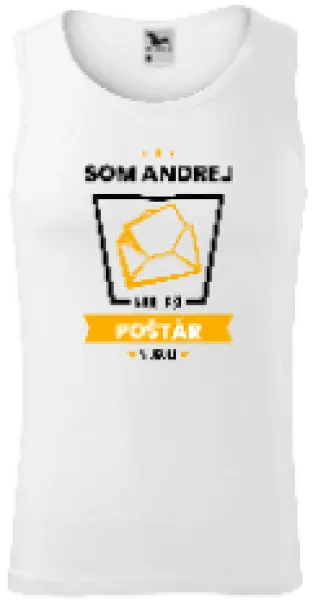 Pánske tielko Najlepší v okolí - poštár