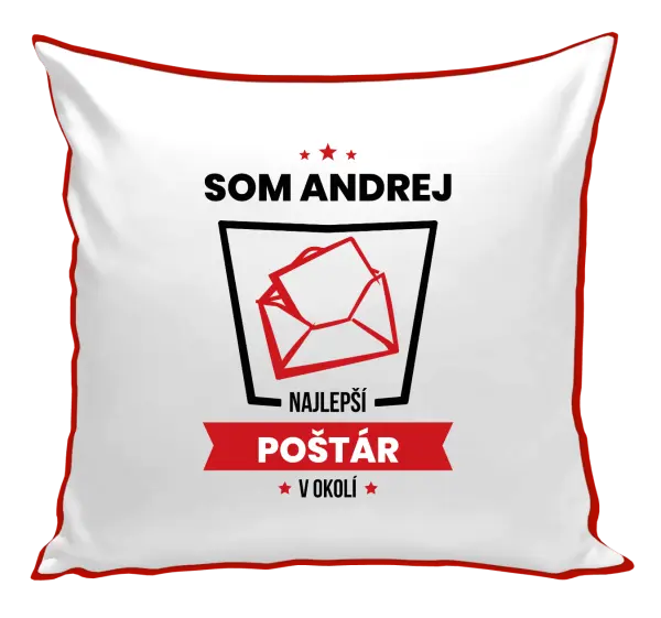 Vankúš Najlepší v okolí - poštár