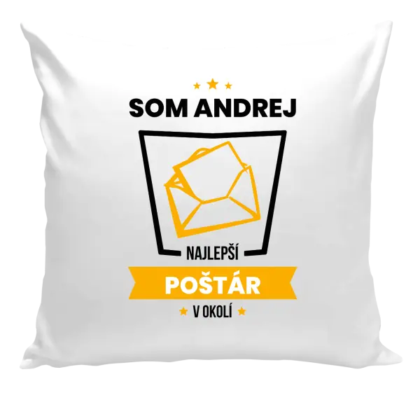 Vankúš Najlepší v okolí - poštár