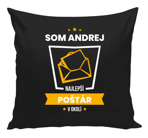 Vankúš Najlepší v okolí - poštár