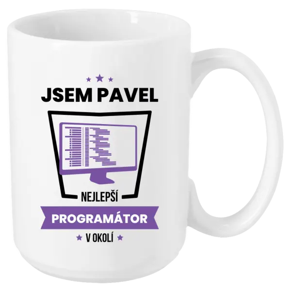 Hrnček Najlepší v okolí - programátor
