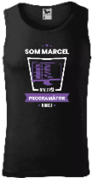 Pánske tielko Najlepší v okolí - programátor