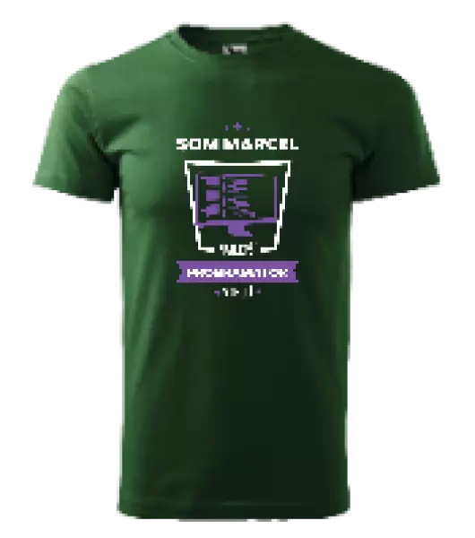 Pánske tričko Najlepší v okolí - programátor