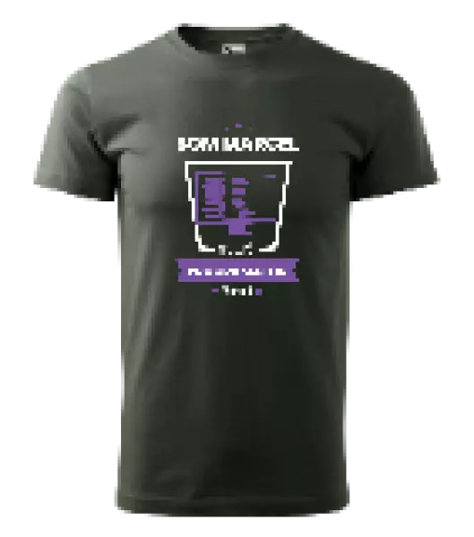 Pánske tričko Najlepší v okolí - programátor