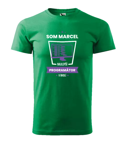 Pánske tričko Najlepší v okolí - programátor