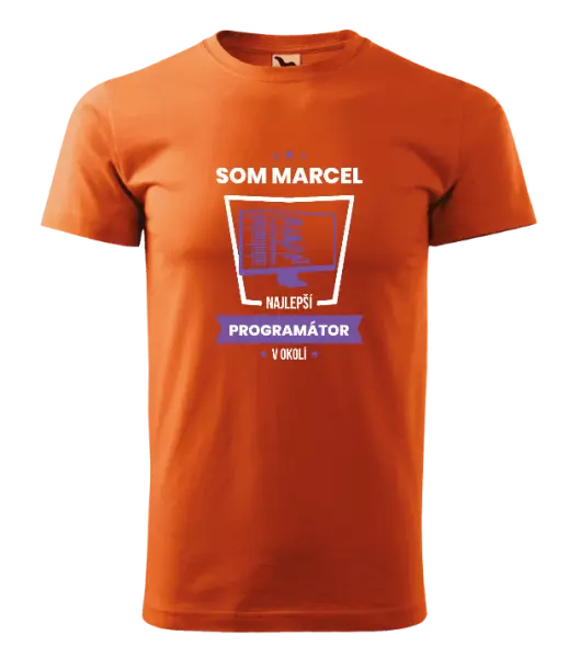 Pánske tričko Najlepší v okolí - programátor