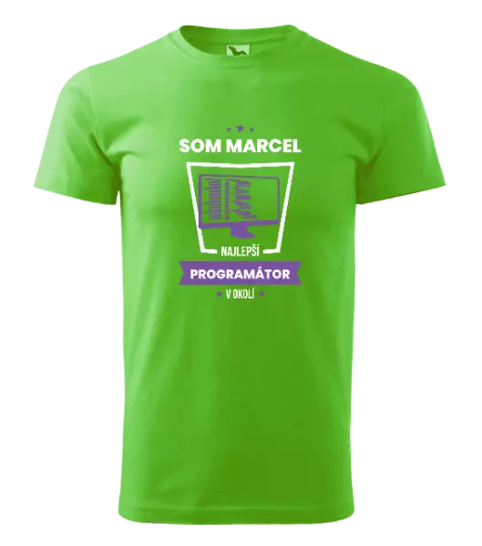 Pánske tričko Najlepší v okolí - programátor