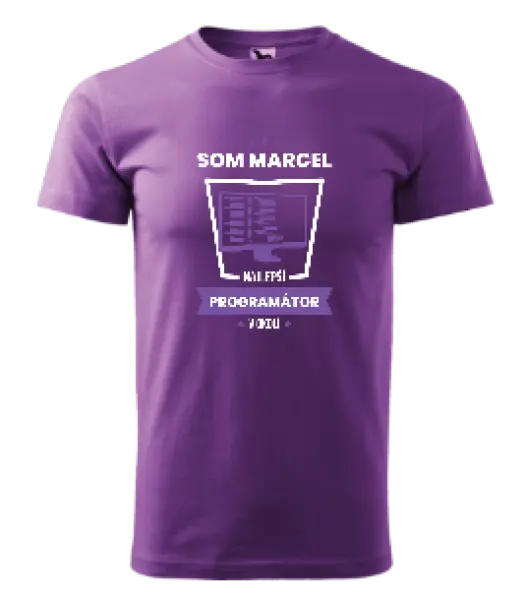 Pánske tričko Najlepší v okolí - programátor