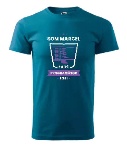 Pánske tričko Najlepší v okolí - programátor