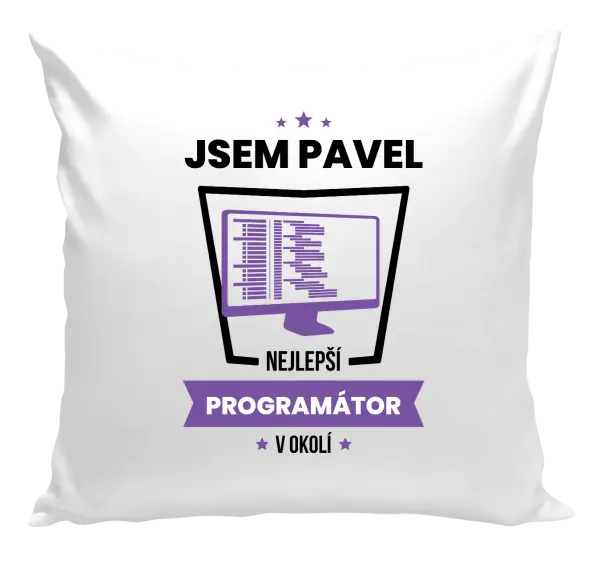 Vankúš Najlepší v okolí - programátor