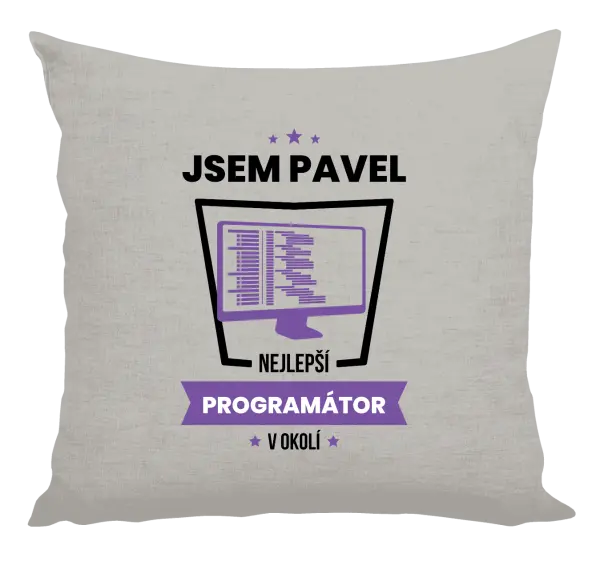 Vankúš Najlepší v okolí - programátor