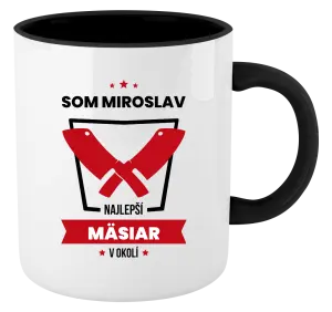 Hrnček  Najlepší v okolí - mäsiar