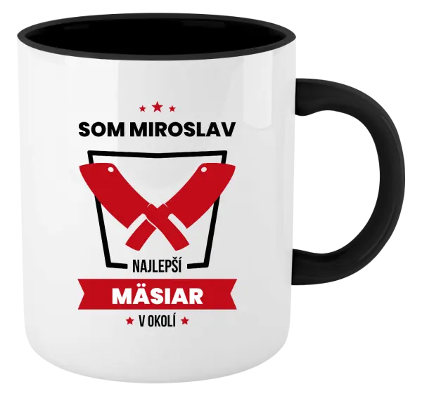 Hrnček  Najlepší v okolí - mäsiar