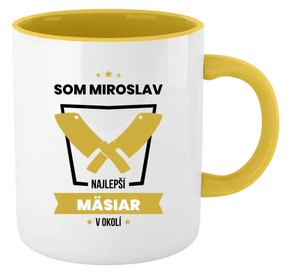 Hrnček  Najlepší v okolí - mäsiar