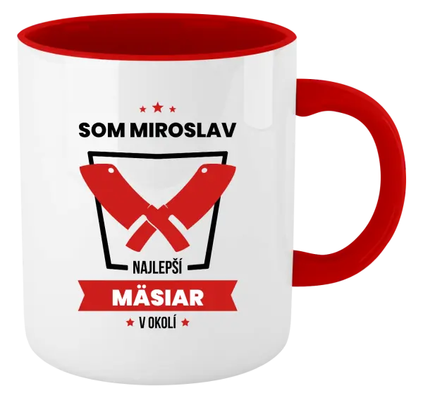 Hrnček  Najlepší v okolí - mäsiar