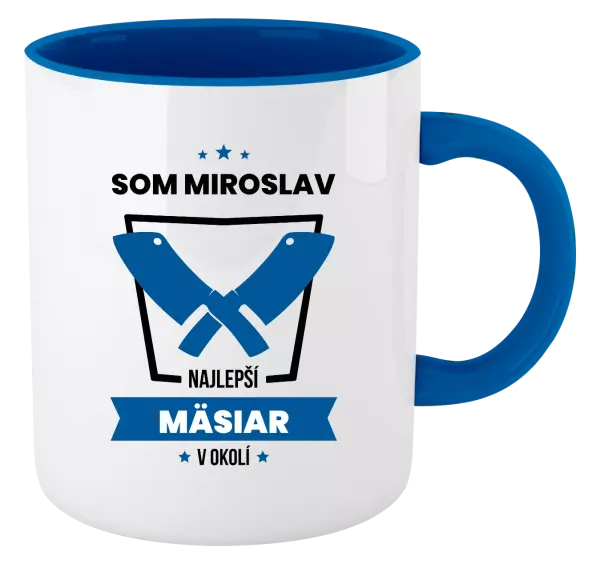 Hrnček  Najlepší v okolí - mäsiar