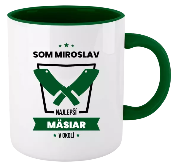 Hrnček  Najlepší v okolí - mäsiar