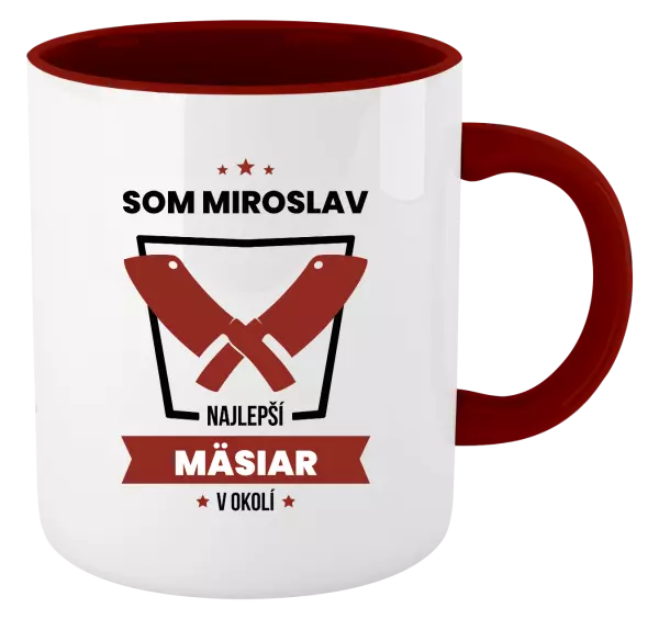 Hrnček  Najlepší v okolí - mäsiar