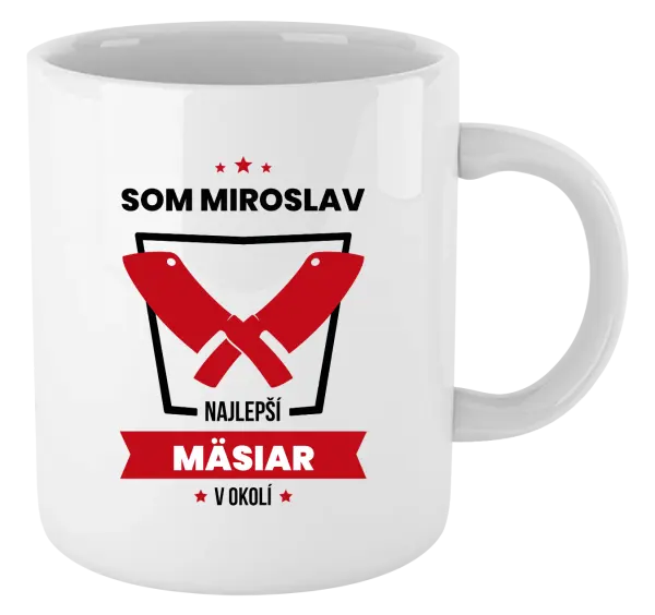 Hrnček Najlepší v okolí - mäsiar