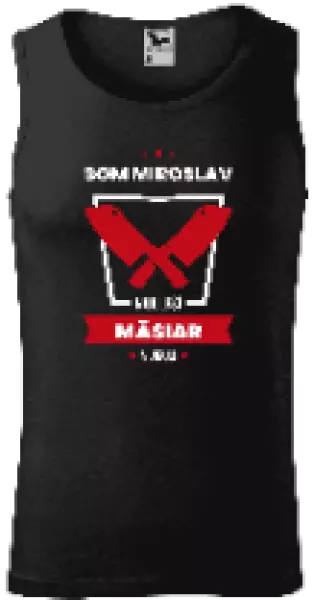 Pánske tielko Najlepší v okolí - mäsiar