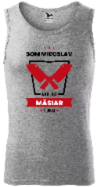 Pánske tielko Najlepší v okolí - mäsiar