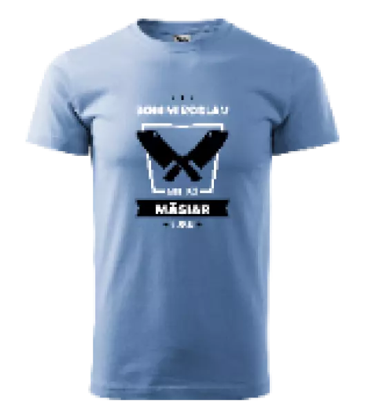 Pánske tričko Najlepší v okolí - mäsiar