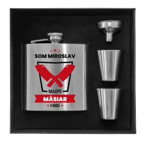 Ploskačka v krabičke Najlepší v okolí - mäsiar