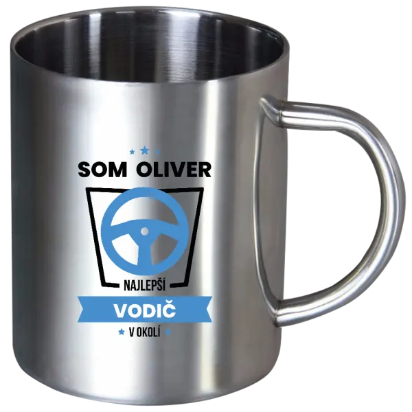 Nerezový hrnček Najlepší v okolí - vodič