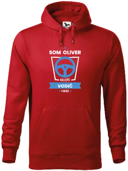 Pánska mikina Najlepší v okolí - vodič