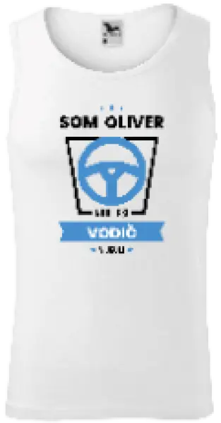 Pánske tielko Najlepší v okolí - vodič