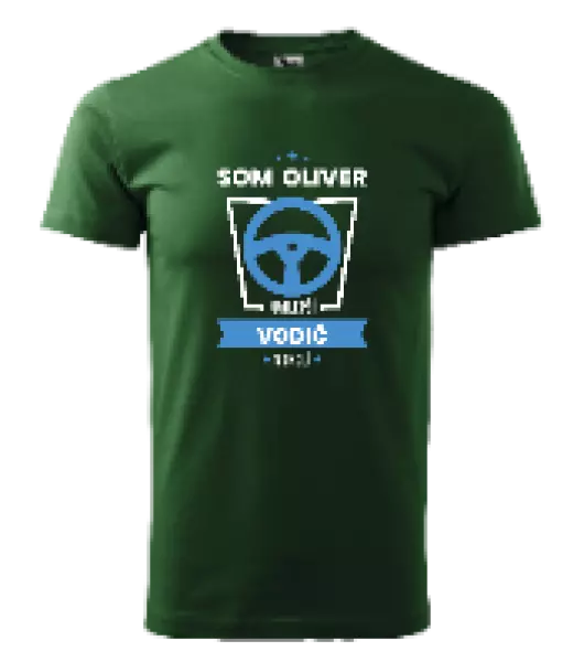 Pánske tričko Najlepší v okolí - vodič