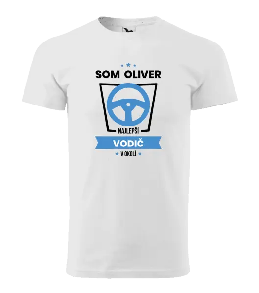 Pánske tričko Najlepší v okolí - vodič