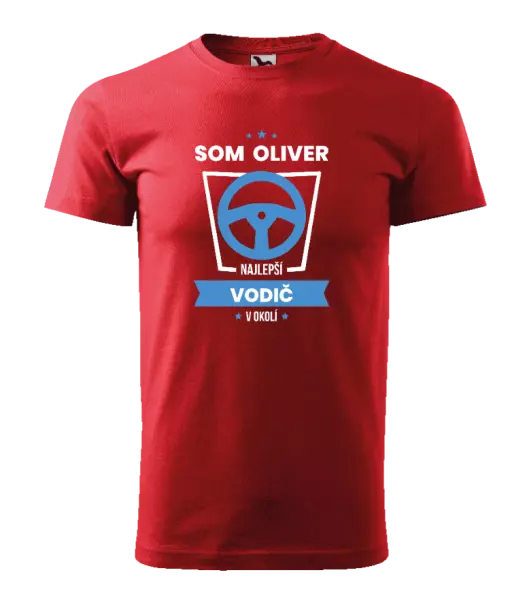 Pánske tričko Najlepší v okolí - vodič