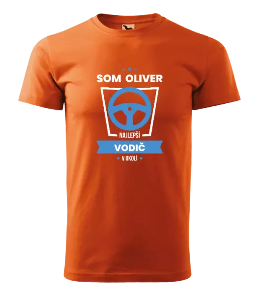Pánske tričko Najlepší v okolí - vodič