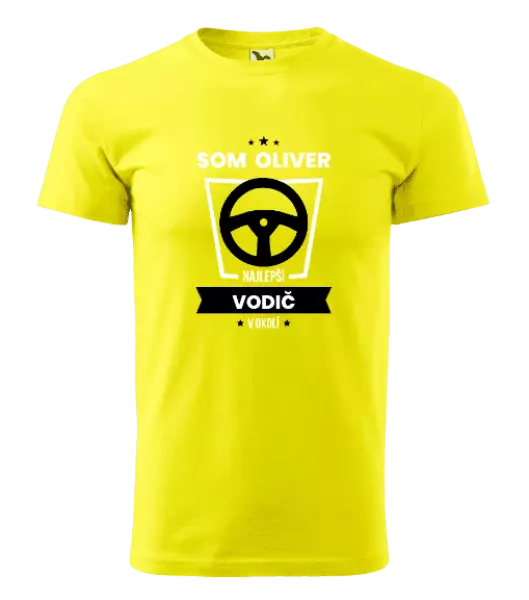 Pánske tričko Najlepší v okolí - vodič