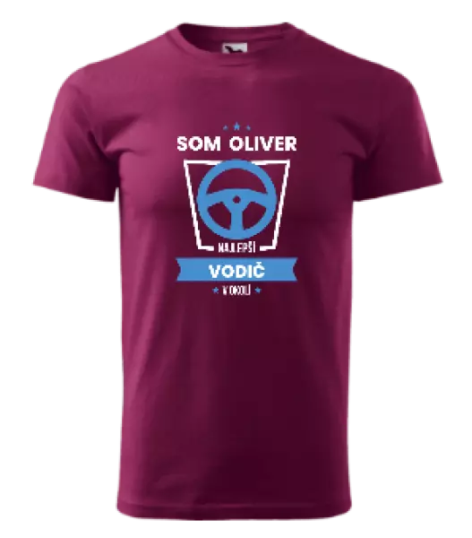 Pánske tričko Najlepší v okolí - vodič