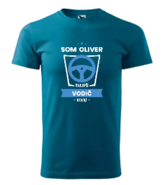 Pánske tričko Najlepší v okolí - vodič