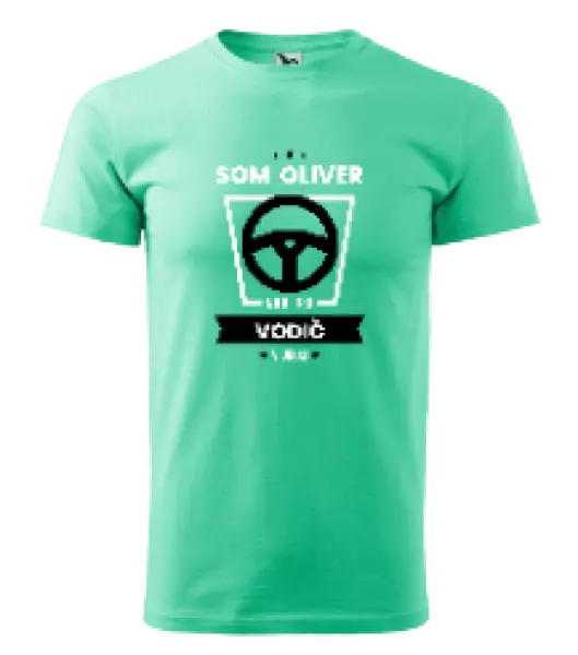 Pánske tričko Najlepší v okolí - vodič