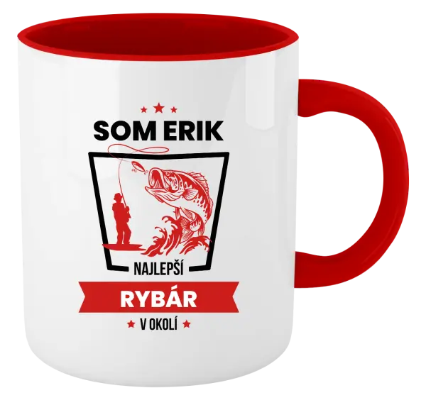 Hrnček  Najlepší v okolí - rybár