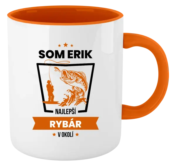 Hrnček  Najlepší v okolí - rybár