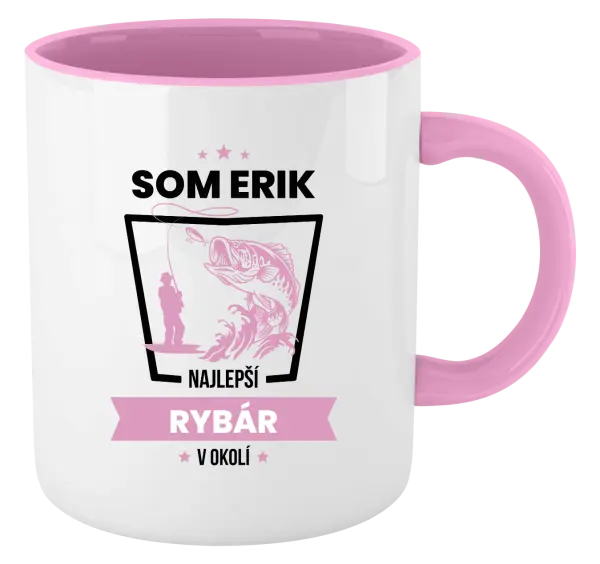 Hrnček  Najlepší v okolí - rybár