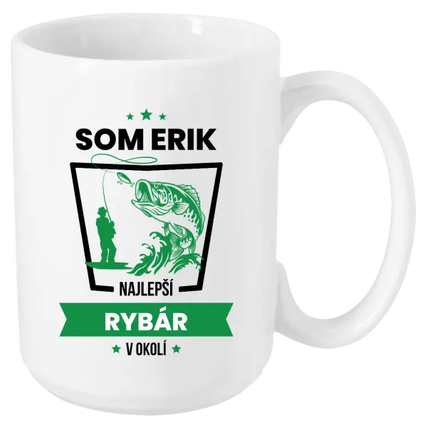 Hrnček Najlepší v okolí - rybár