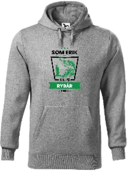 Pánska mikina Najlepší v okolí - rybár