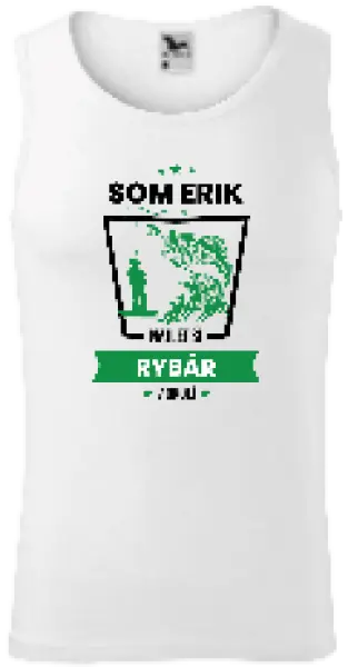 Pánske tielko Najlepší v okolí - rybár