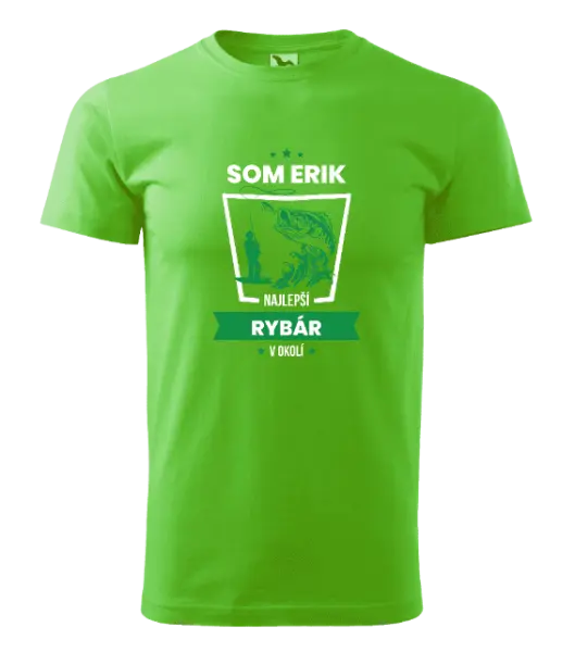 Pánske tričko Najlepší v okolí - rybár
