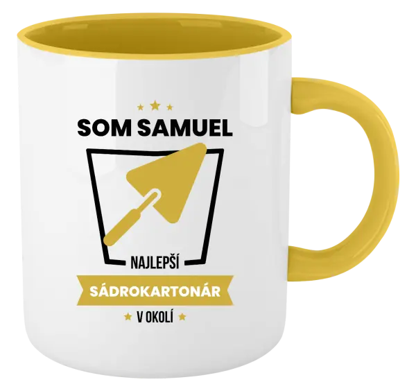 Hrnček  Najlepší v okolí - sádrokartonár