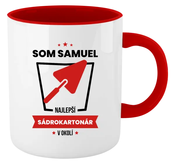 Hrnček  Najlepší v okolí - sádrokartonár